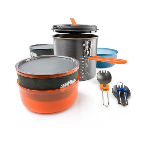 Pinnacle Dualist VII GSI Outdoors GSI-50248-1 Camp Cook Sets One Size / Grey