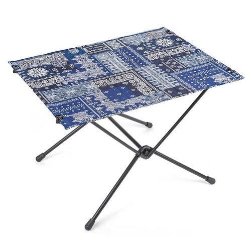 Table One Hard Top Large Helinox 11094 Outdoor Tables Large / Blue Bandanna