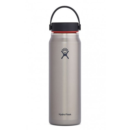 32 oz Lightweight Wide Mouth Hydro Flask LW32LW081 Water Bottles 32 oz / Slate