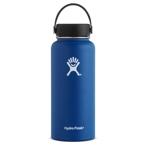 32 oz Wide Mouth | 2019 Version Hydro Flask W32TS407 Water Bottles One Size / Cobalt