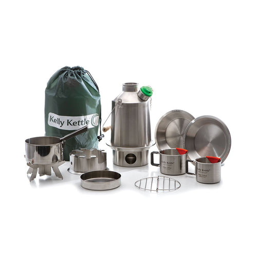 Ultimate Scout Kit Kelly Kettle ULT-SCOUT Kelly Kettles 1.2L / Silver