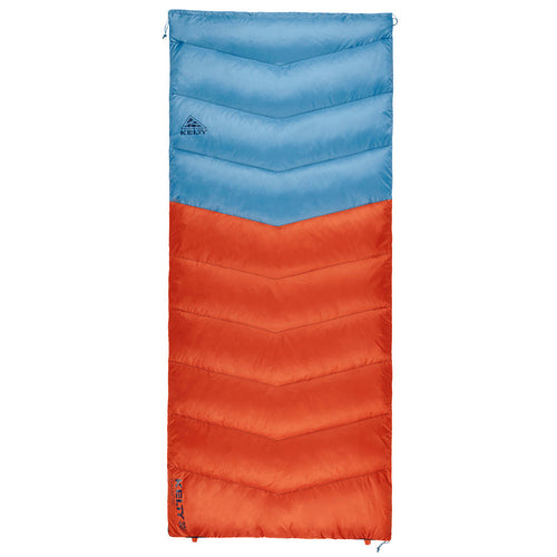 Galactic 30°F Sleeping Bag Kelty 35417222ROO Sleeping Bags One Size / Rooibos Tea/Aegean Blue