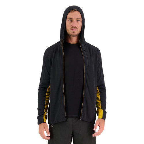 Approach Merino Gridlock Hood | Men's Mons Royale Midlayers