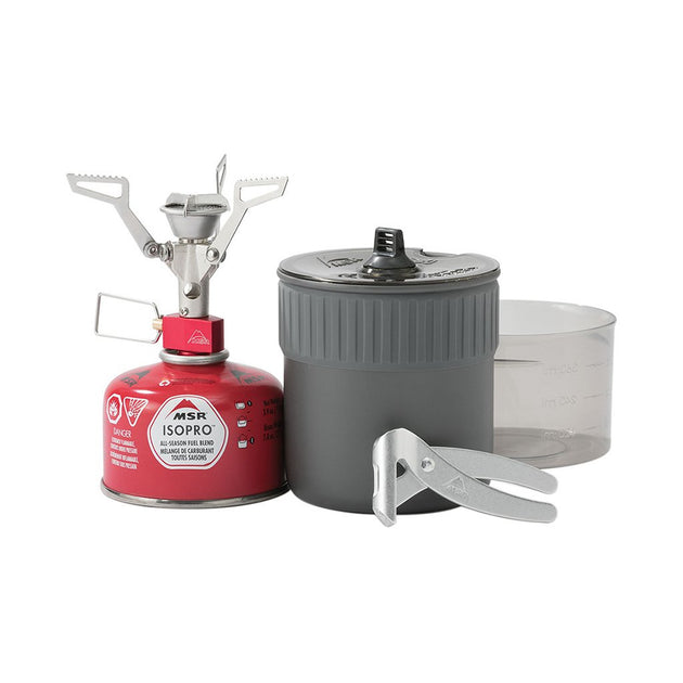 PocketRocket 2 Mini Stove Kit MSR 10379 Camping Stoves 0.8L / Grey