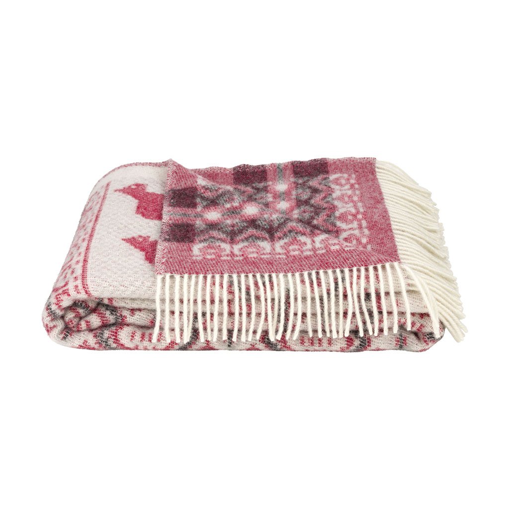 Dalarna Rod Wool Blanket