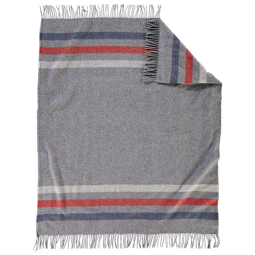 Eco-wise Washable Throw Pendleton ZB215-53970 Blankets One Size / Grey Stripe