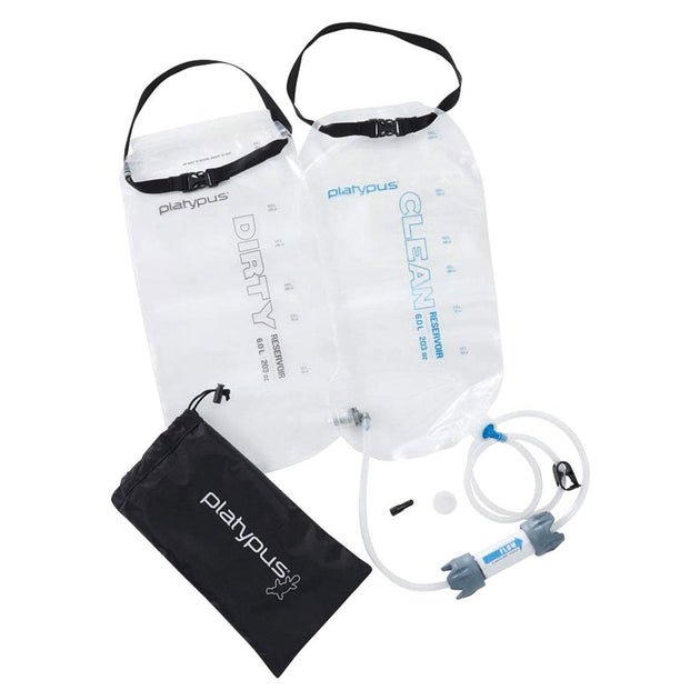 GravityWorks 6L Water Filter System Platypus 11164 Gravity Bags 6L / Clear