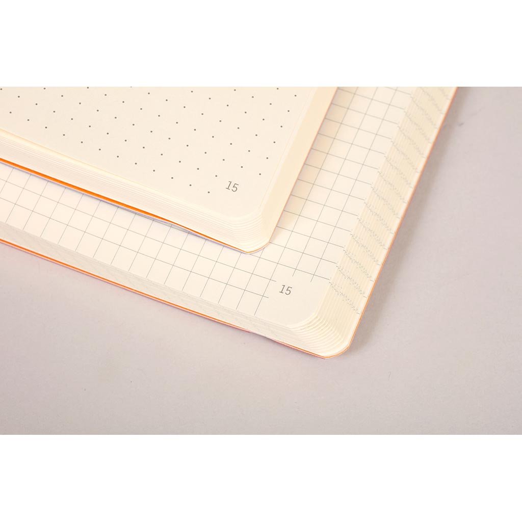 Rhodia Goalbook Dot Grid Dotted Notebook Silver Wildbounds