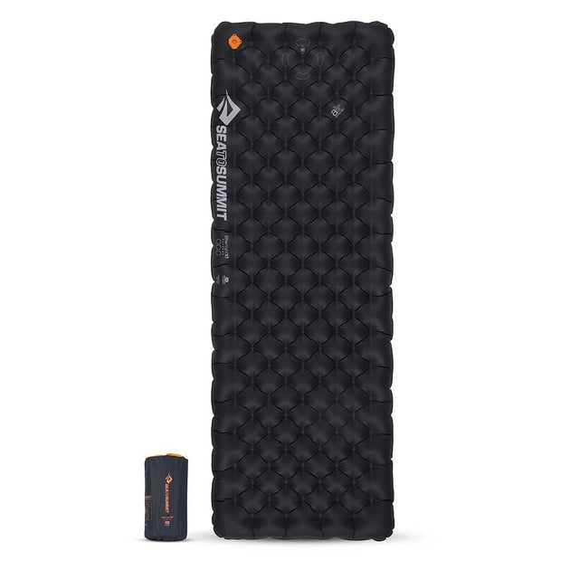 Ether Light XT Extreme Rectangular Mat Sea to Summit AMELXTEXMRRW Camping Mats Regular Wide / Black / Orange