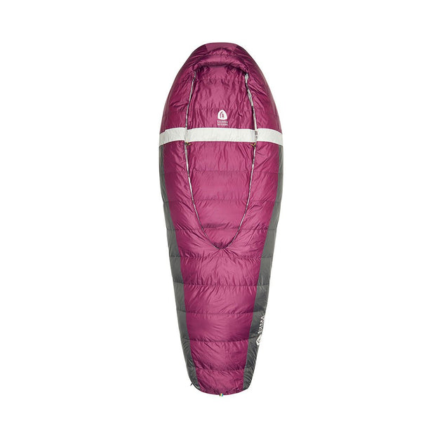 Backcountry Bed 650F 20°F Sleeping Bag | Women's Sierra Designs 70603920R Sleeping Bags Regular / Purple