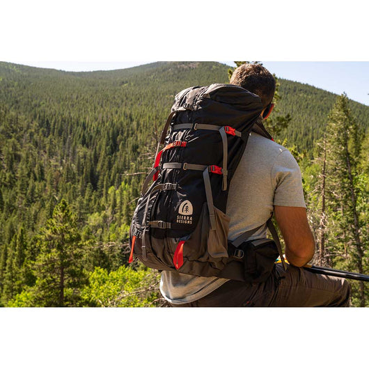 Sierra Designs | Flex Capacitor 40-60 Backpack w/ Waist Belt, Peat