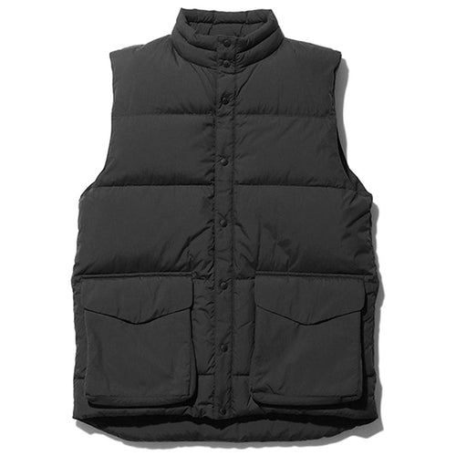 Recycled Nylon Ripstop Down Vest Snow Peak Down Gilets