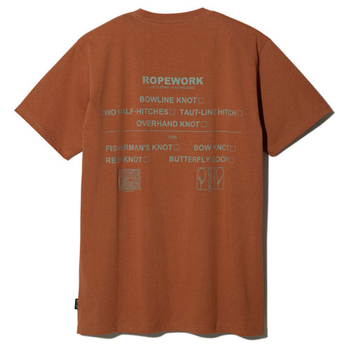 ROPEWORK T-Shirt Snow Peak Tees