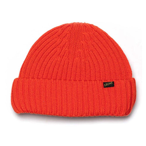 Atlantic Watch Cap &SONS ATL_CAP_ORANGE Beanies One Size / Bright Orange