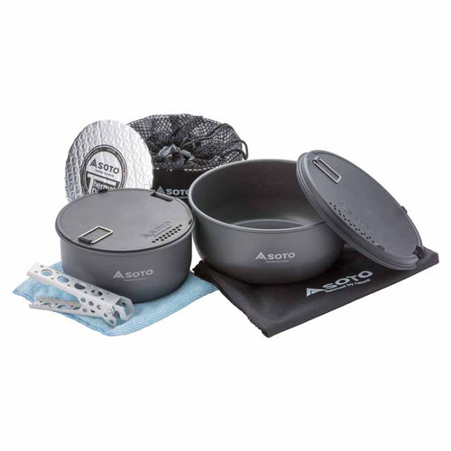 Navigator Cook Set SOTO Outdoors SOD-501 Camp Cook Sets One Size / Grey