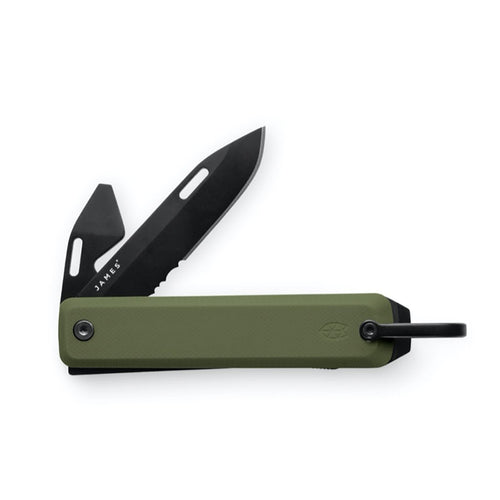 The Ellis The James Brand KN105119-01 Pocket Knives One Size / OD Green / Black