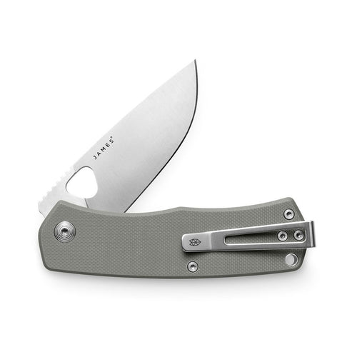 The Folsom The James Brand KN112139-00 Pocket Knives One Size / Primer Grey/Stainless