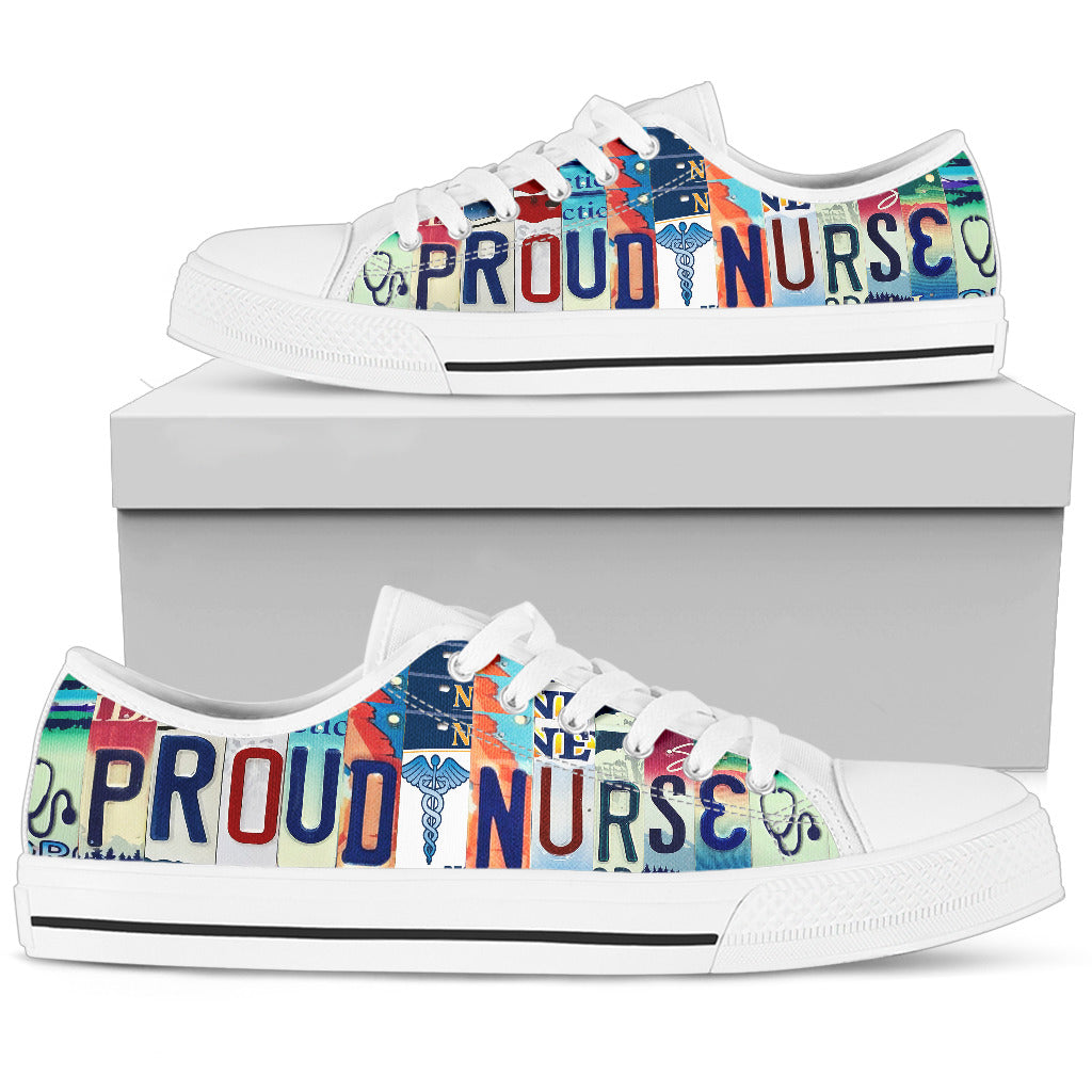 Proud Nurse Low Top Shoes