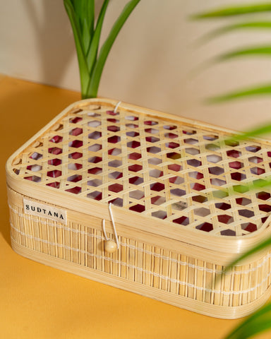 SUDTANA Tropical bamboo gift box