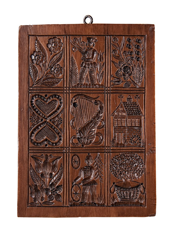 Folk Art Plaque\