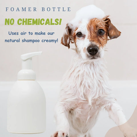 The Shampoo Foamer Bottle infuses air into the shampoo to create a luxurious foam that closely resembles shaving cream.