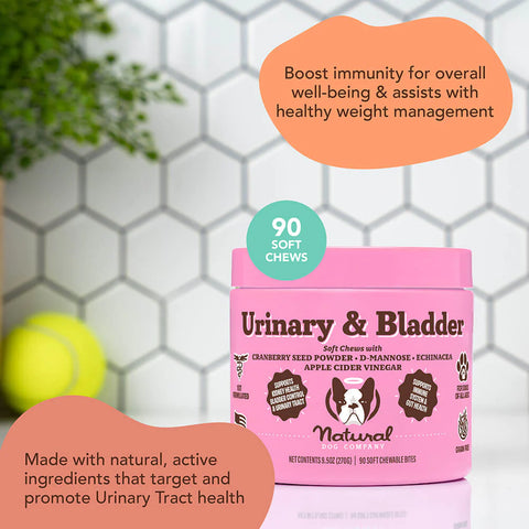 Vet-formulated blend of powerful ingredients that target the bladder and urinary tract and has significant benefits for the immune system and kidney health. Urinary & Bladder supplement is loaded with natural ingredients that work together to promote normal bladder and urinary tract function.