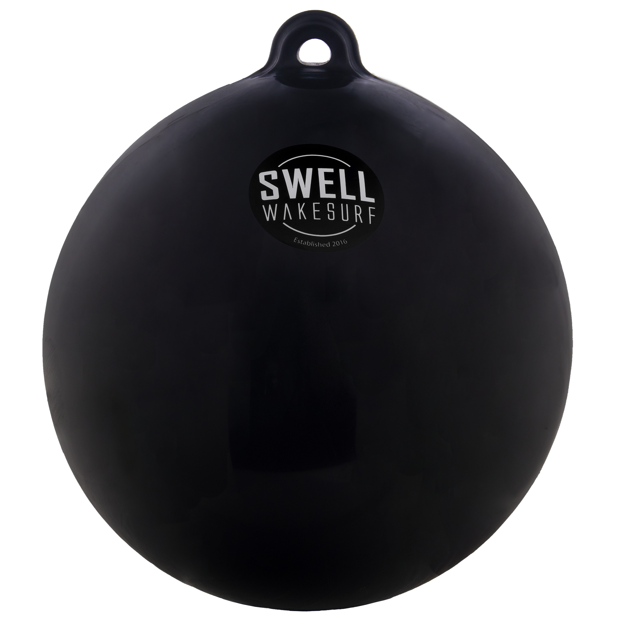 SWELL Wakesurf - Big Bumper Ball - Black Front.png__PID:638bce7d-5706-4577-b1d1-7a13dc898e9f