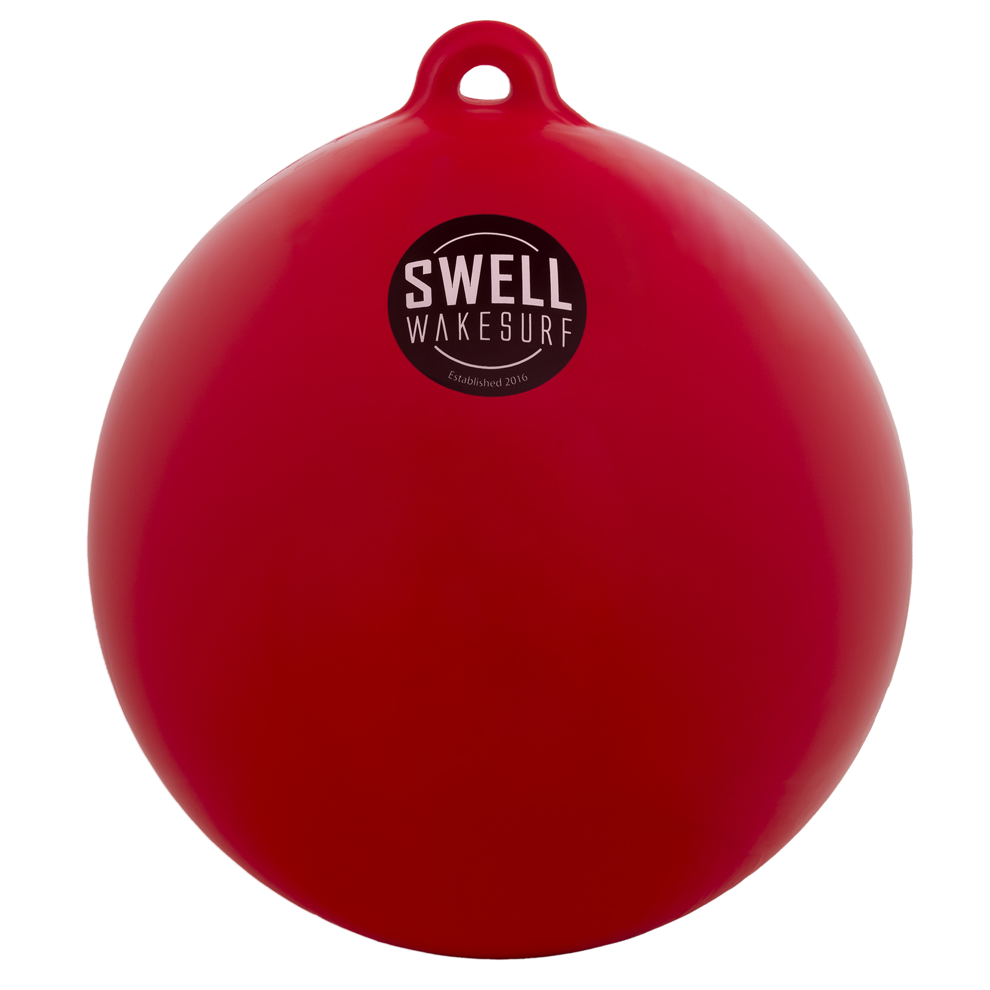 SWELL Wakesurf - Big Bumper Ball - Red Front.png__PID:ce7d5706-e577-41d1-ba13-dc898e9fe15f