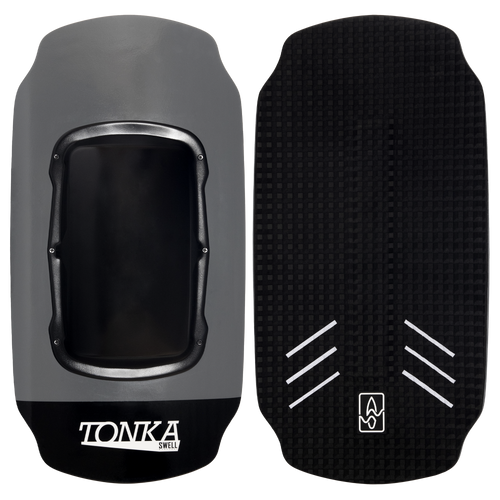 swell balance board front and back