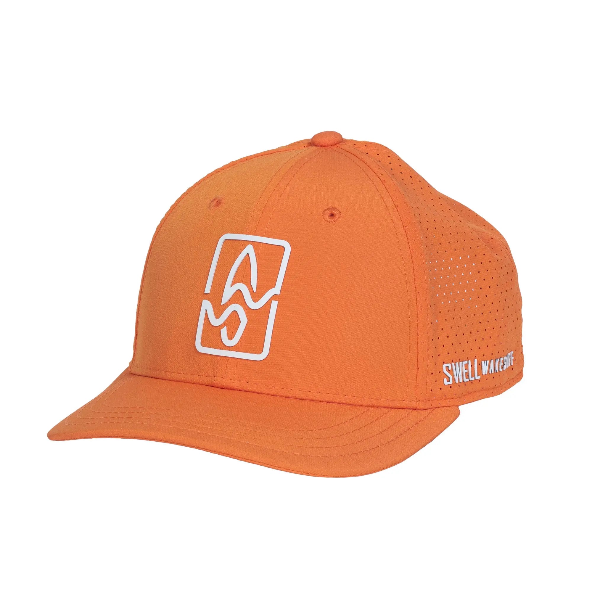 SWELL Wakesurf - Knotted Badge Hat - 6 Panel High Crown Snapback