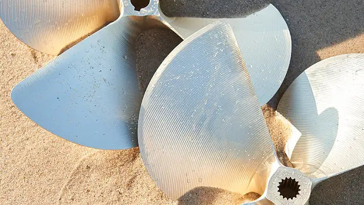 acme marine propellers in sand splined