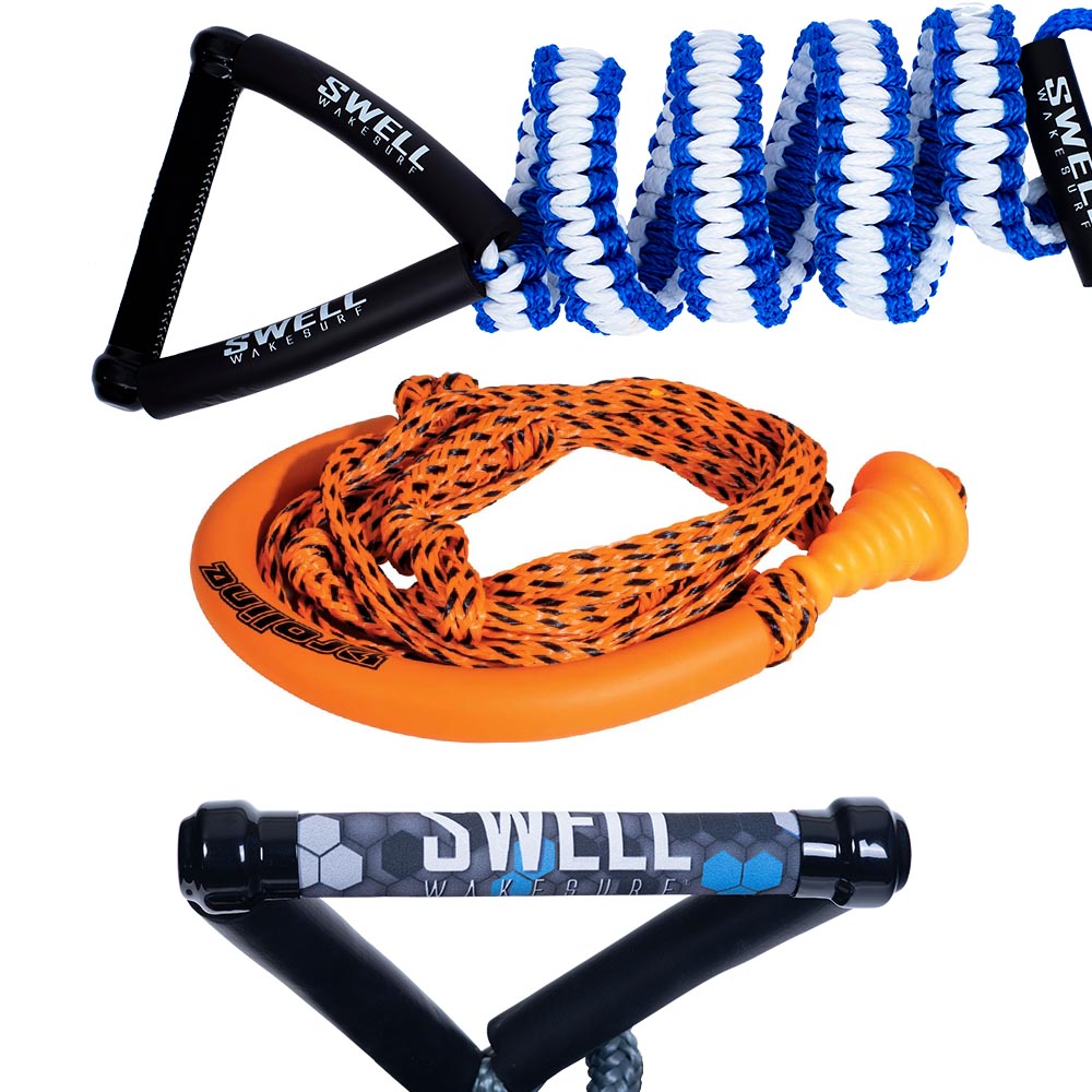 removable rope sections - swell wakesurf braided rope
