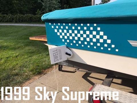 swell wakesurf creator 2.0 on a 1999 sky supreme