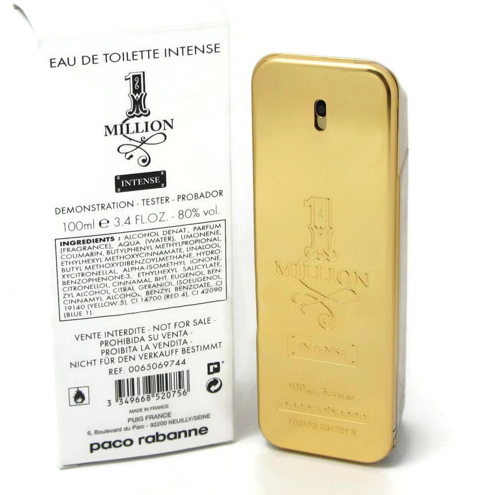 Paco Rabanne 1 Million Intense EdT 3.4oz / 100ml – DnGifts, Discount ...