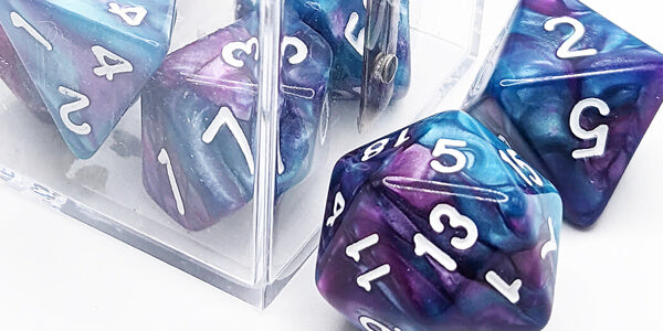 Crystal Caste Twins Dice Collection