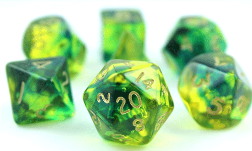 firefly dice blue green