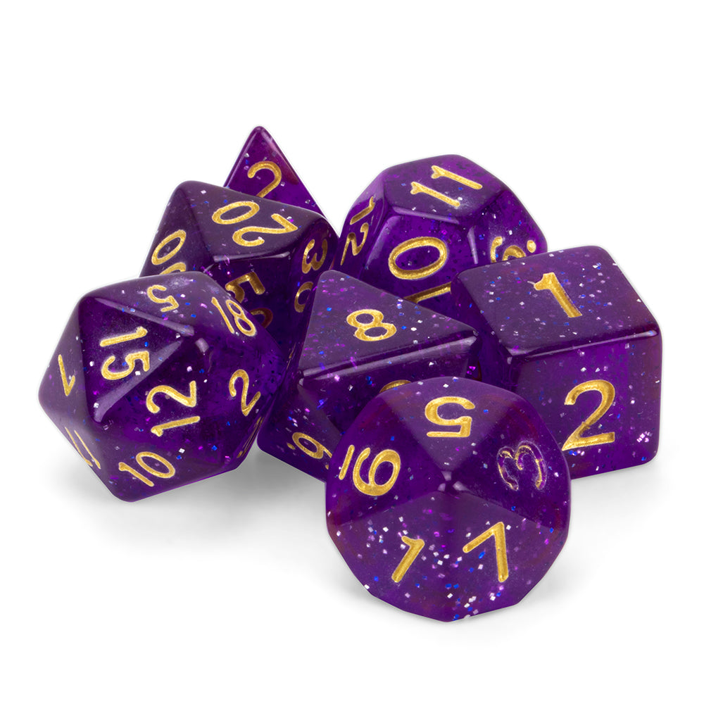 Wiz Dice (Midnight Nebula) RPG Role Playing Game Dice Set