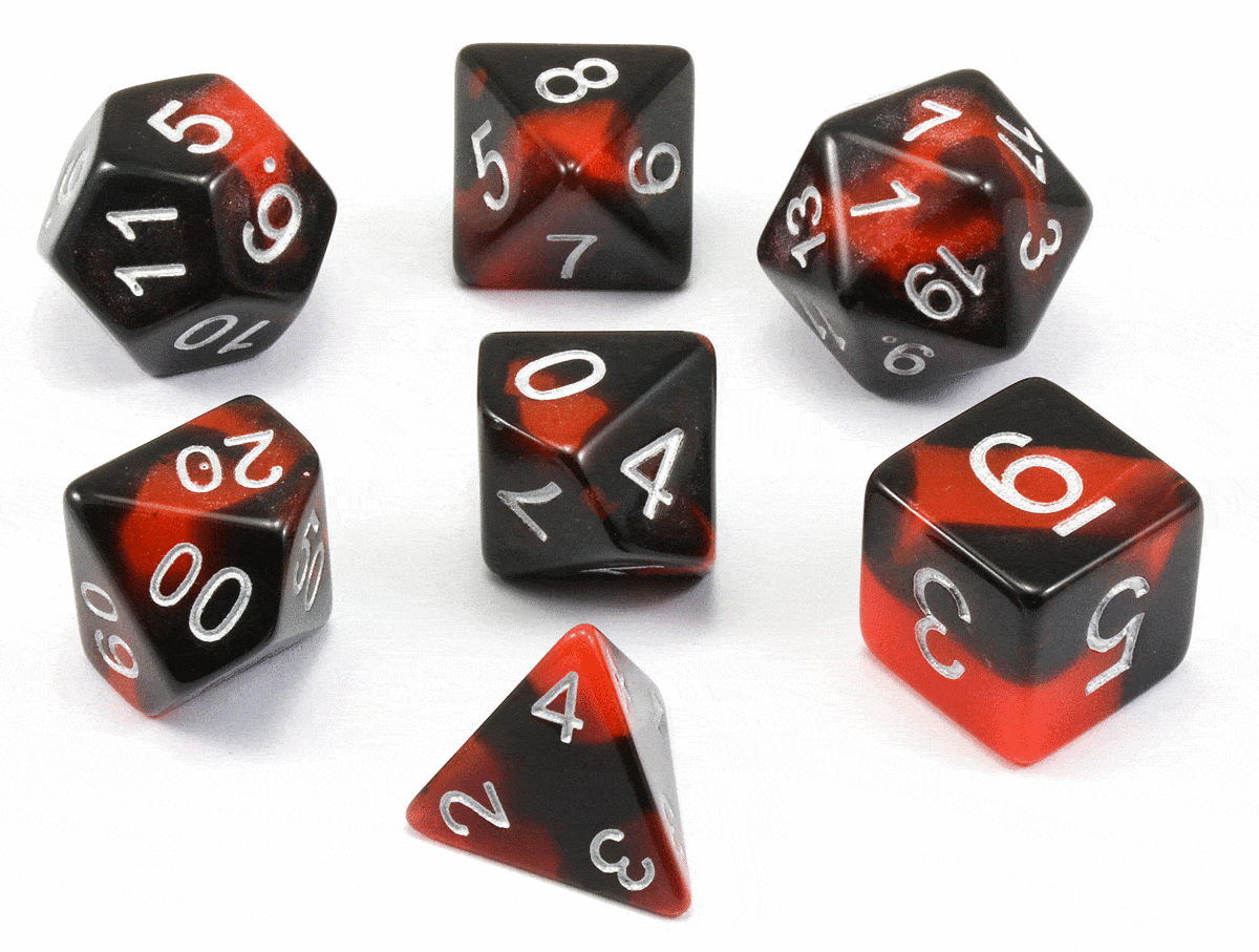 This RPG dice set is perfect for Dungeons and Dragons, Pathfinder, and all ...