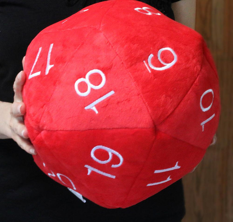 giant d20 plush