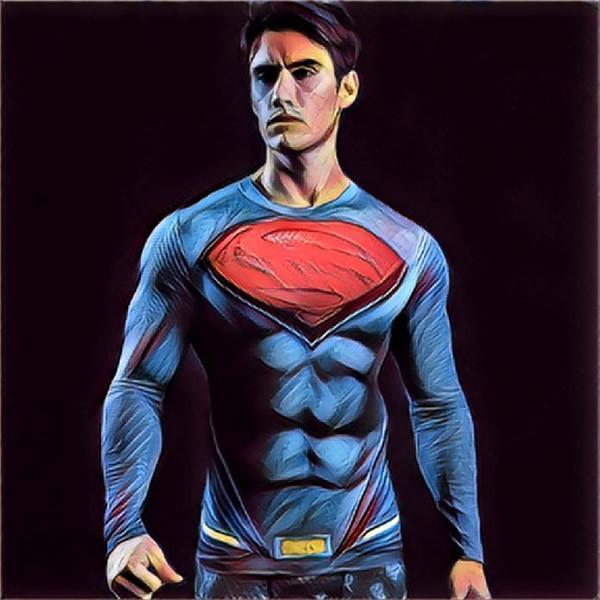 SUPERMAN Compression Shirt for Women (Short Sleeve) – ME SUPERHERO