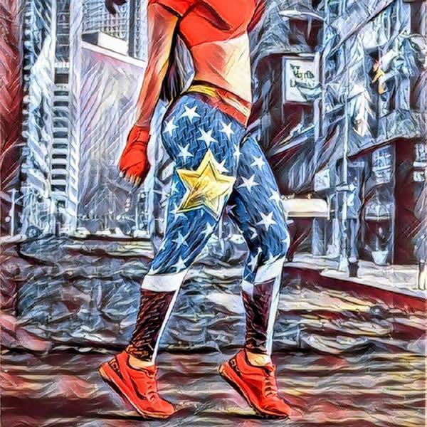 Women's Superhero Compression Leggings & Pants – ME SUPERHERO