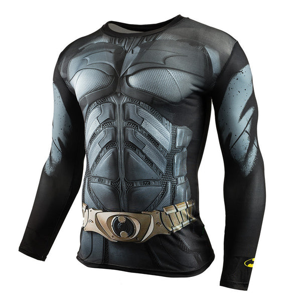 BATMAN Dark Knight Compression Shirt for Men (Long Sleeve) – ME SUPERHERO