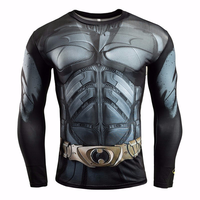 BATMAN Dark Knight Compression Shirt for Men (Long Sleeve) – ME SUPERHERO