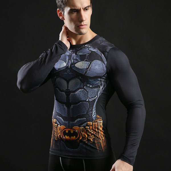 BATMAN Compression Shirt for Men (Long Sleeve) – ME SUPERHERO