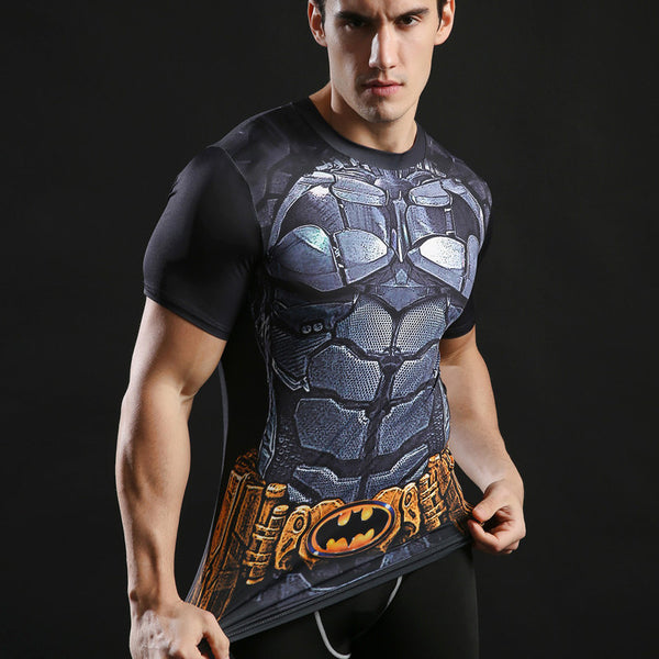 BATMAN Compression Shirt for Men (Short Sleeve) – ME SUPERHERO