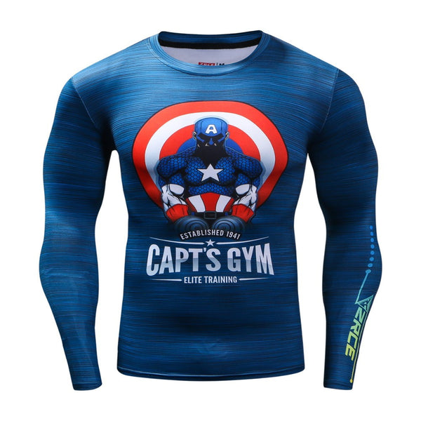 gym compression shirts