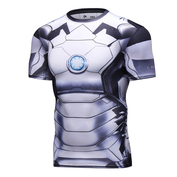Future IRON MAN Compression Shirt for Men (Short Sleeve) – I AM SUPERHERO