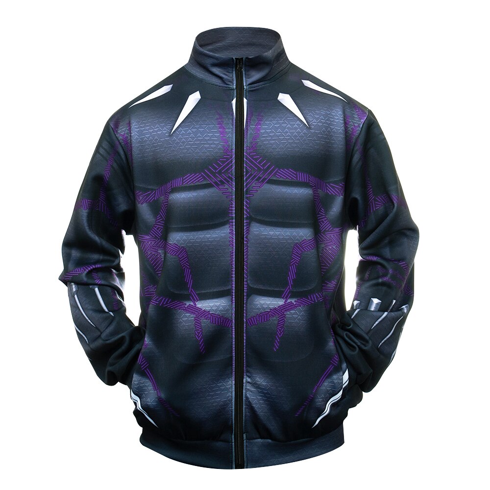 BLACK PANTHER Zipper Jacket – ME SUPERHERO