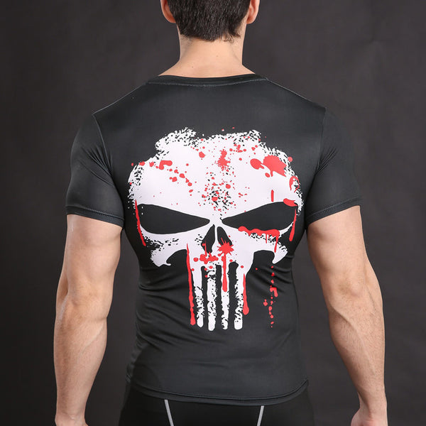 PUNISHER Compression Shirt – I AM SUPERHERO