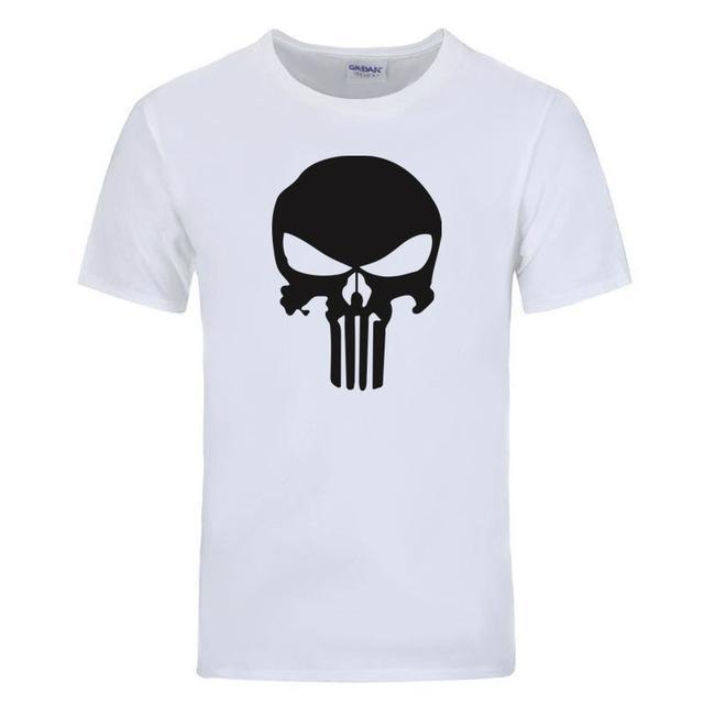 Punisher T-Shirt for Men in 6 Different Colours – I AM SUPERHERO